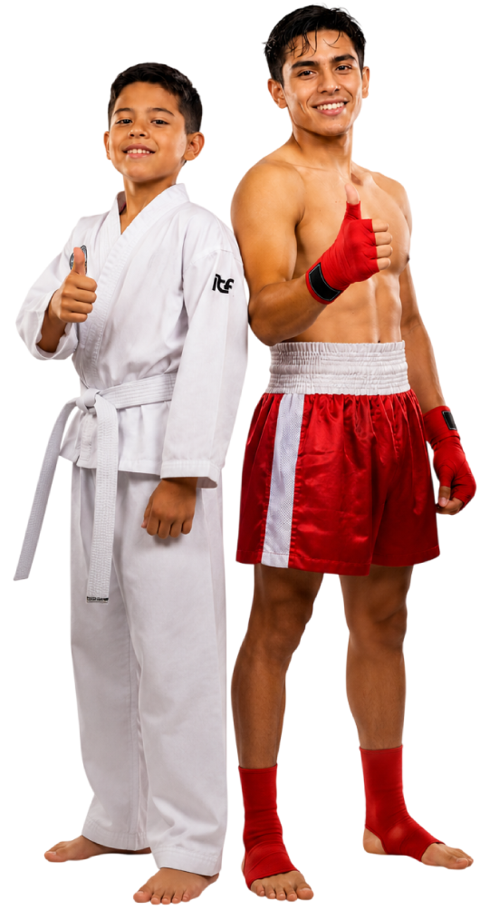 Atletas Taekwondo y Boxeo